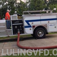 July 30, 2018 Hose Handling Drills