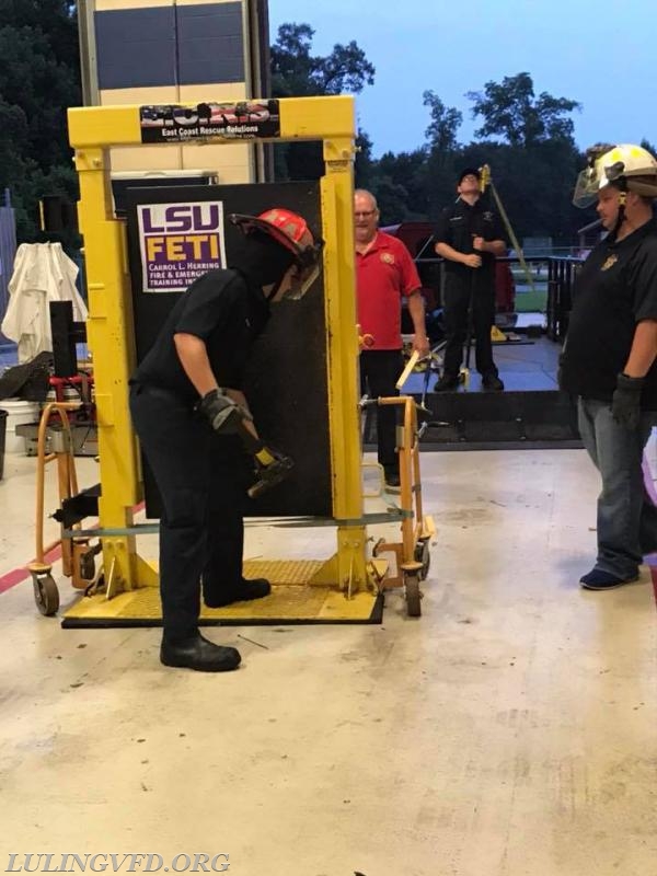 July 16, 2018 LSU FETI Forcible Entry Prop Training