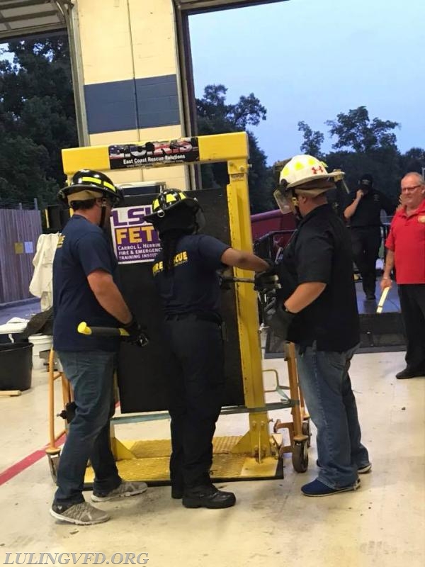 July 16, 2018 LSU FETI Forcible Entry Prop Training