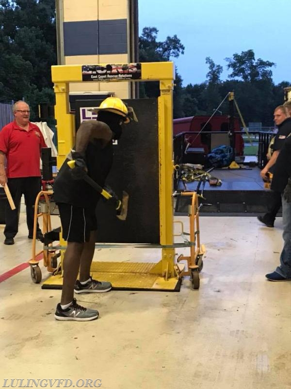 July 16, 2018 LSU FETI Forcible Entry Prop Training