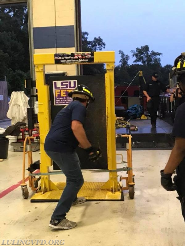 July 16, 2018 LSU FETI Forcible Entry Prop Training